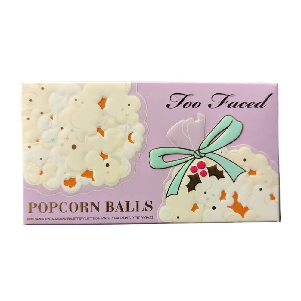 NIB Too Faced Popcorn Balls eyeshadow palette matte shimmer